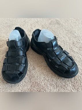 Dunham Men’s Black  Sandals - 12